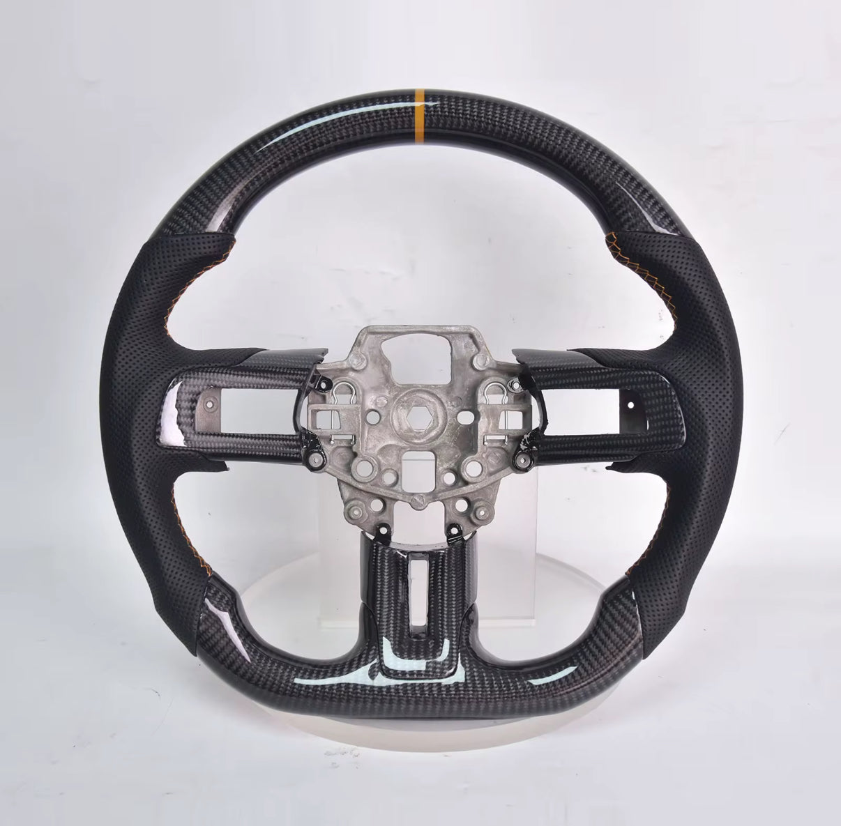 2015-2023 Mustang Carbon Fiber Steering Wheel