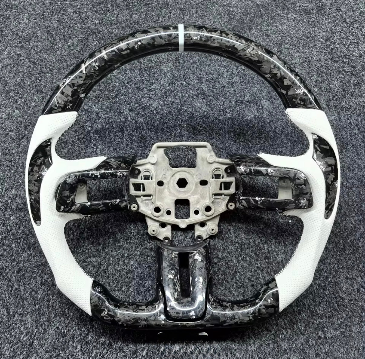 2015-2023 Mustang Carbon Fiber Steering Wheel