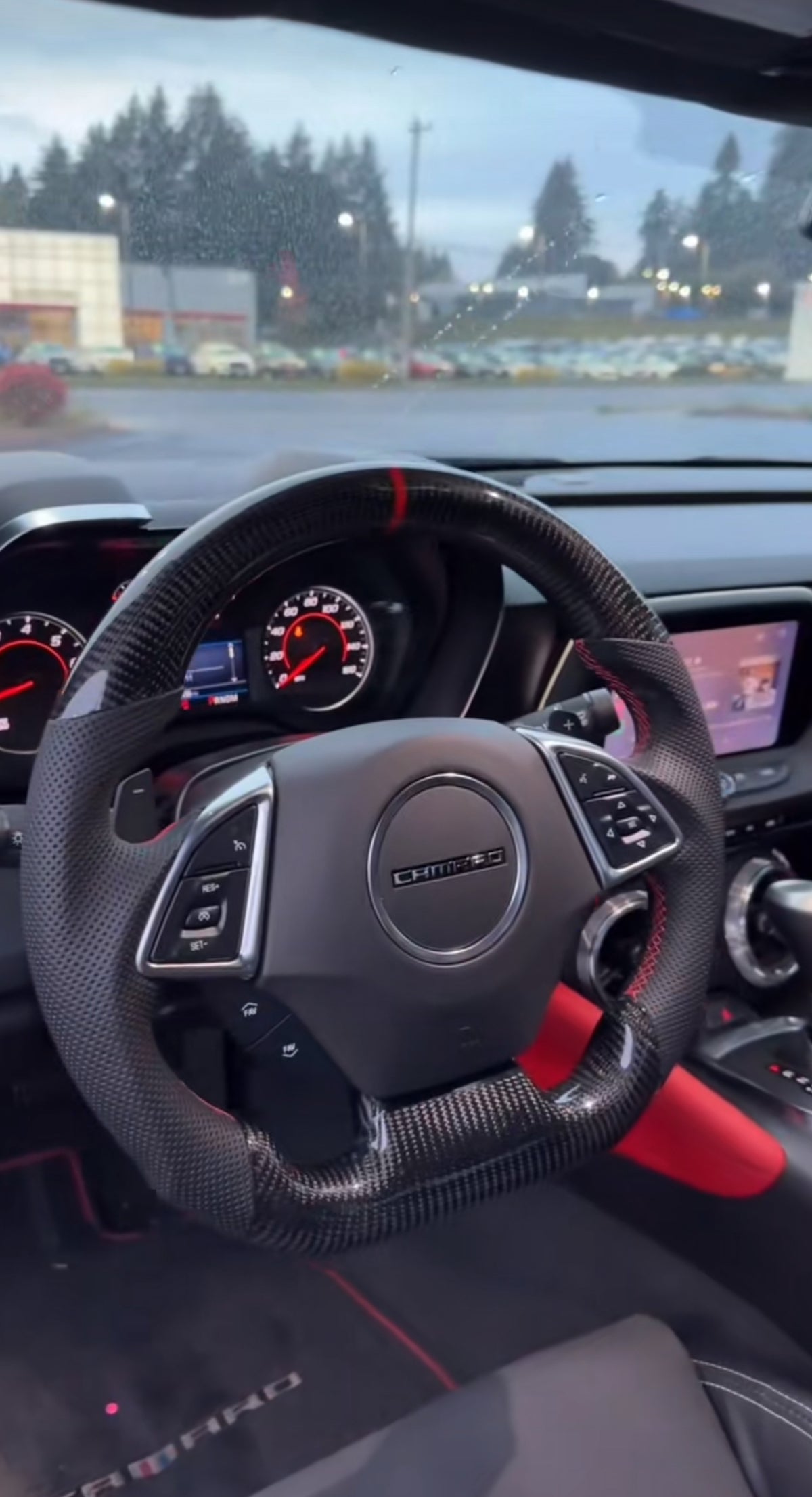 2016-2024 Camaro Carbon Fiber Steering Wheels