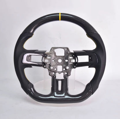 2015-2023 Mustang Carbon Fiber Steering Wheel