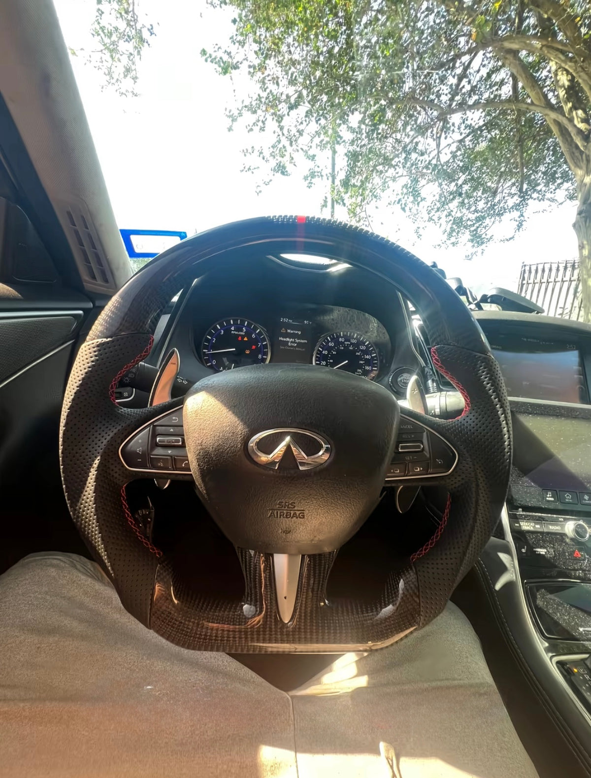 2014-2017 Infiniti Q50 Carbon Fiber Steering wheels