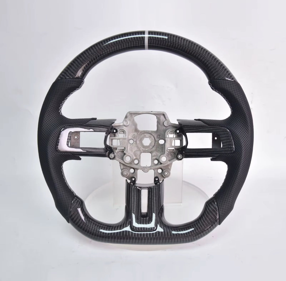 2015-2023 Mustang Carbon Fiber Steering Wheel