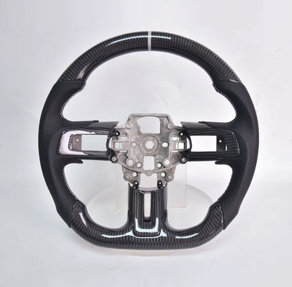 2015-2023 Mustang Carbon Fiber Steering Wheel