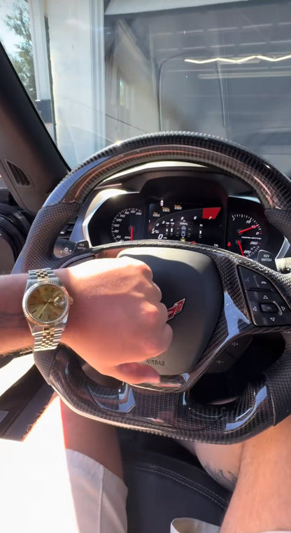 2014-2019 Corvette Carbon Fiber Steering Wheels
