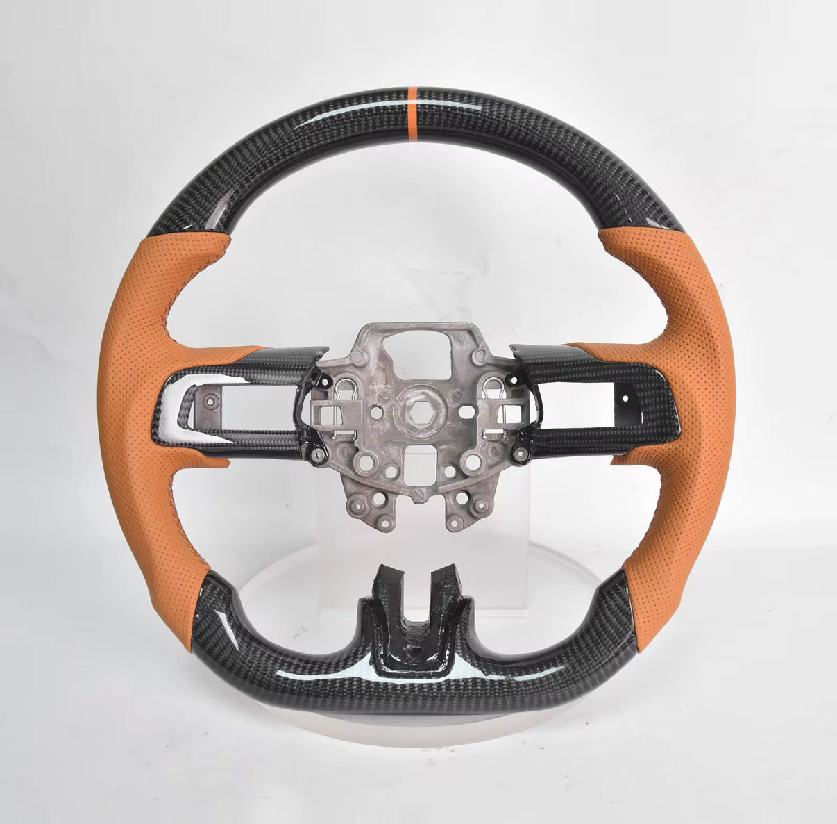 2015-2023 Mustang Carbon Fiber Steering Wheel