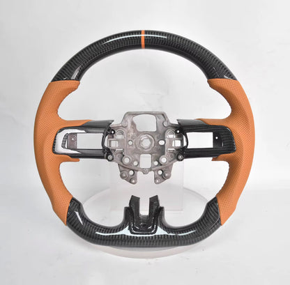 2015-2023 Mustang Carbon Fiber Steering Wheel