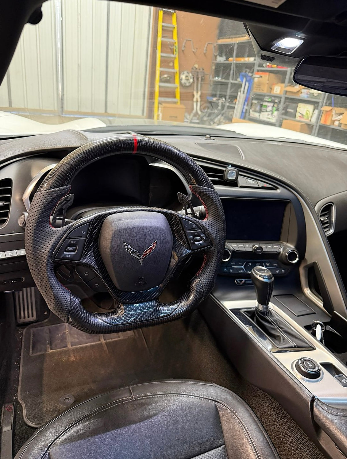 2014-2019 Corvette Carbon Fiber Steering Wheels